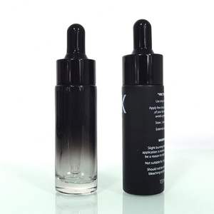 Botellas de Suero Cosmético Personalizadas, Vacías, de 15 ml, en Vidrio Ámbar, Blanco, Negro, Rosa, Naranja y Amarillo, con Gotero, Serigrafía, OEM, ODM - Product Image 4