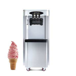 Machine à glace molle commerciale en acier inoxydable de haute qualité, distributeur de glace, machine à crème glacée molle à vendre - Product Image 1