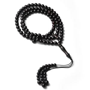 YS368 reale ebano musulmano Tasbih Tesbih <span class=keywords><strong>99</strong></span> perline di legno del rosario in legno Tasbih Tasbeeh <span class=keywords><strong>Muslim</strong></span> perline di preghiera in legno - Product Image 1