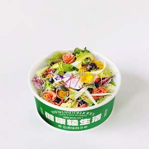 Tazón de Papel para Ensaladas, Tazones Desechables para Servir Ensaladas, Sopas y Más, Duraderos y Resistentes a Fugas - Product Image 4