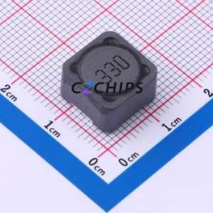 Inducteur de puissance SDRI127-330MT SMD, 12,5x12,5 mm (Inductance : 33 µH) (Précision : 20 % Courant de saturation (Isat) : 5,5 A) - Product Image 1