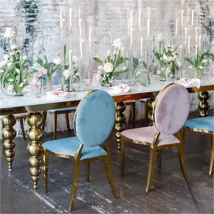 Leichter Luxus Bankett Esszimmers tuhl stapeln Royal Hotel Party Hochzeit Stuhl Möbel für Veranstaltung