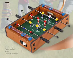 Futbolín deportivo interactivo de madera, equipo de futbolín, futbolín de mesa, pie de bebé, mesa de juego de fútbol - Product Image 6