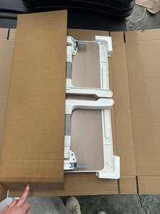 Bureau portable et réglable <span class=keywords><strong>en</strong></span> bois pour ordinateur portable, table de chevet pliable pour la lecture et l'écriture sur canapé ou lit - Product Image 5