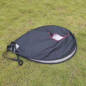 But de football pop-up à deux fonctions 4x3 pieds Équipement d'entraînement portable pour le football des enfants dans la cour ou le camping en plein air - Product Image 3