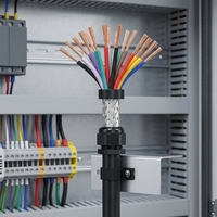 Cable de Alarma de Seguridad de 6 Núcleos Blindado de 0.22mm, Cable RVVP