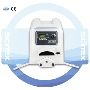 Scitek ปั๊ม peristaltic พื้นฐาน0.1 ~ 300รอบต่อนาทีตัวเข้ารหัสโรตารี่การควบคุมภายนอกมาตรฐานความถูกต้องของ <span class=keywords><strong>RS485</strong></span> - Product Image 2