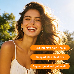 Hydrolyzed Collagen Powder 16 OZ 454g Hair Skin Nail Joint Support Dietary Supplement - Product Image 6