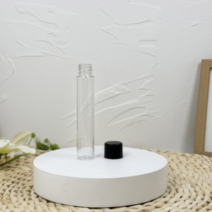 Botella de tubo de ensayo PET transparente Línea DE DATOS Papelería Botella dispensadora de plástico - Product Image 5