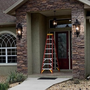 Lámpara de Pared Exterior de Estilo Retro Europeo y Americano, Lámpara LED Impermeable para Jardín - Product Image 5