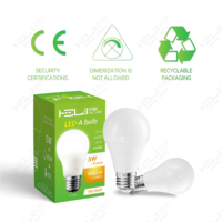 Ampoules LED à économie d'énergie HeLi haute performance 6500K à vente chaude pour usage résidentiel certifiées ETL