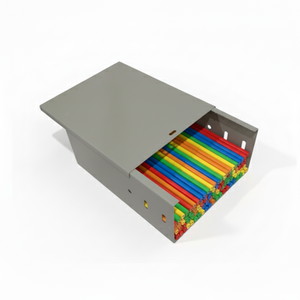 Venta al por Mayor de Bandejas para Cables Ignífugas con Recubrimiento por Pulverización, Tipo Perforado para Instalación de Cables, Personalizadas por el Fabricante - Product Image 1