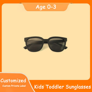 Logo personalizzato carino bambini polarizzati occhiali da sole infrangibile TPEE telaio della fabbrica all'ingrosso per ragazzi ragazze età 3-7 occhiali da sole per - Product Image 3