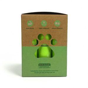 Bolsas Biodegradables para Excremento de Perro, a Prueba de Fugas, Resistentes al Agua, con Aroma a Lavanda, Venta al Por Mayor de Fábrica - Product Image 1