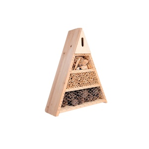 Groothandel Custom Ontwerp Effen Patroon Insect Hotel Vlinder Dennenhout Bijenhuis Van China Fabrikant - Product Image 6