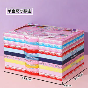 Conjunto De Papelaria Para Crianças Caixa De Presente Presente Presente De Festa De Aniversário Das Crianças Atacado Cor Chumbo Crayon Lápis Conjunto De Papelaria De Borracha - Product Image 4