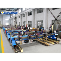 Machine de découpe plasma CNC/GDZ ZhouXiang 4x8 avec servomoteur et haute productivité, fabrication chinoise