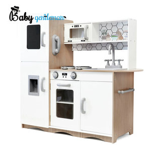 <span class=keywords><strong>Cocina</strong></span> de juego de madera <span class=keywords><strong>para</strong></span> niños preescolares respetuosos con el medio ambiente con tablero de dibujo Z101011C - Product Image 4