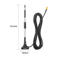 Antena Magnética 4G LTE de 10dBi de Alta Ganancia, Omnidireccional Vertical, con Base Roscada para Router, Compatible con OEM/ODM Personalizado