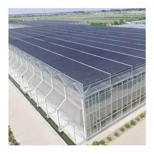 Invernadero de energía solar para agricultura, invernadero comercial de energía eléctrica moderna