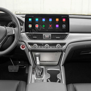 Mookaka 12.3Inch Xe Đa Phương Tiện Video Máy Nghe Nhạc Carplay Android13 Hệ Thống Wifi <span class=keywords><strong>GPS</strong></span> Navi 4G Tự Động Công Cụ Đối Với Honda Accord 2018-2022 - Product Image 4
