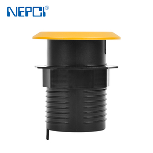 <span class=keywords><strong>Prise</strong></span> de courant USB intégrée de style européen avec câbles DC-06U-65AC, design compact avec une grande capacité de 65 W, jaune - Product Image 4