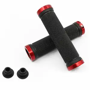 Double-sided Locking Handle Mountain Bicycle Handlebar Grips Bilateral Locking Handlebars For Bike