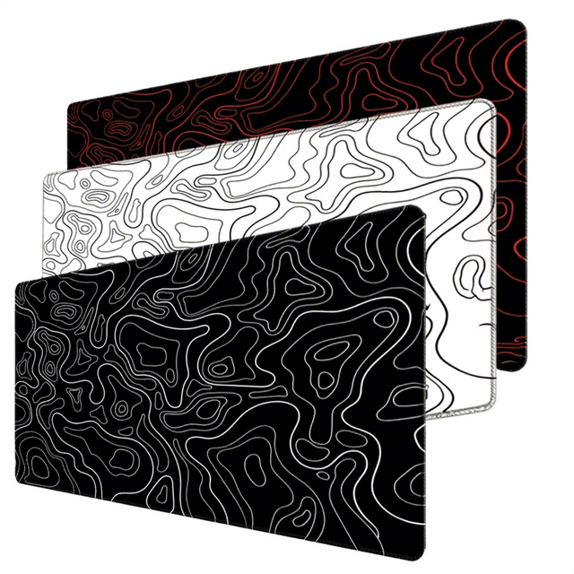Customizable XXL Rubber Gaming Mousepad Waterproof Polyester Fabric Desk Mat with Custom Logo Sublimation Mouse Pads
