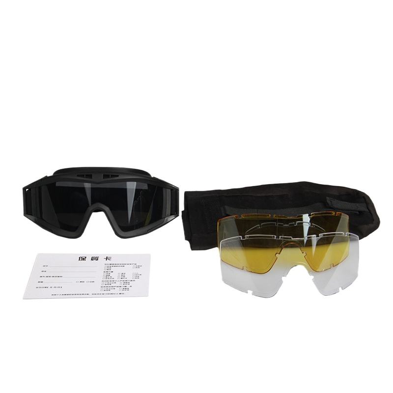 Black set (three pairs of lenses + cloth cover + sleeves)