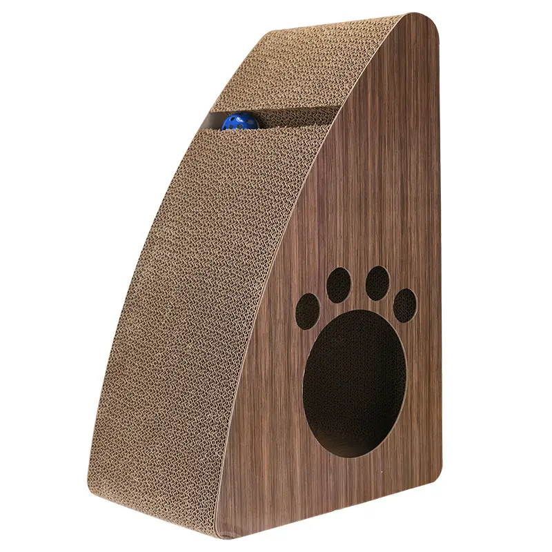 Cat Scratcher Bordo Giocattolo Salotto Cartone Pet Mobilia Del Gatto Tiragraffi Pet Prodotti 2021 Giocattoli Del Gatto Interattivo con il Legno