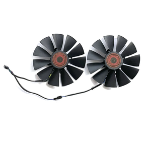 Ventilador de Refrigeración de 95MM FD10015H12S 0.55A 5 Pines <span class=keywords><strong>GTX980</strong></span> para Tarjeta Gráfica ASUS STRIX GTX 970 980 780 TI R9 380 - Product Image 2