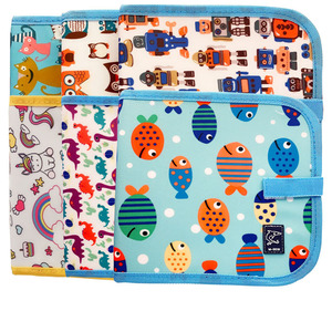 Enfants Portable bricolage Double face lavable Graffiti tableau noir activité enfants peinture réutilisable conseil <span class=keywords><strong>dessin</strong></span> livre de coloriage - Product Image 2
