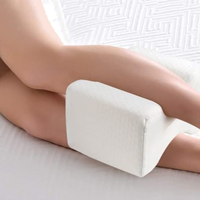 Coussin chauffant ergonomique en mousse à mémoire de forme Bewalker Contour pour les jambes, soulagement de la douleur, massage, pour dormeurs latéraux, genoux, coussin amovible pour femmes enceintes