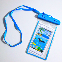 Étui étanche universel pour téléphone TPU, compatible avec iPhone, Samsung et tous les téléphones mobiles, pour la plage, la piscine et les activités de plein air