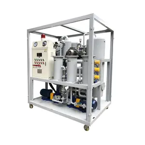 High voltage power stations mobile unit of Transformer Oil Oil Purification Plant