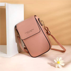 <span class=keywords><strong>Sac</strong></span> à <span class=keywords><strong>main</strong></span> bandoulière pour téléphone portable, Mini sacoche, portefeuille avec fentes pour cartes de crédit, vente en gros, - Product Image 3