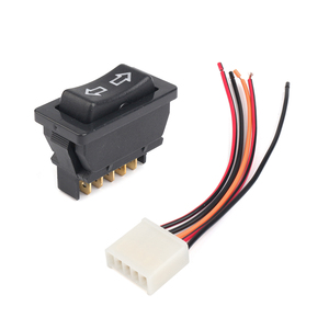 Interrupteur automobile ASW-01, interrupteur de lève-vitre automobile 12V20A, interrupteur de fenêtre automobile modifié avec câble - Product Image 2