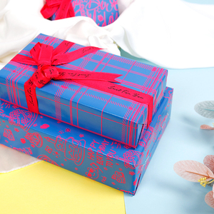 Factory Wholesale 80g <b>Christmas</b> Custom Luxury Gift Wrap Paper 43*300cm Wrapping Paper for Packaging - Product Image 4