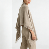 Châle en cachemire doux et de qualité supérieure, grand et chaud, pour femme, accessoire élégant pour l'hiver