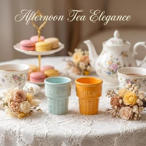 ice cream cone ceramic mug mini wholesale ceramic mugs - Product Image 2