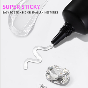 RS Nail <span class=keywords><strong>Gel</strong></span> Adhésif pour Ongles <span class=keywords><strong>en</strong></span> Tube Souple, Longue Durée, Facile à Appliquer, pour <span class=keywords><strong>D</strong></span>écoration <span class=keywords><strong>d</strong></span>'Ongles <span class=keywords><strong>en</strong></span> Strass et Diamants – Meilleure Vente - Product Image 3