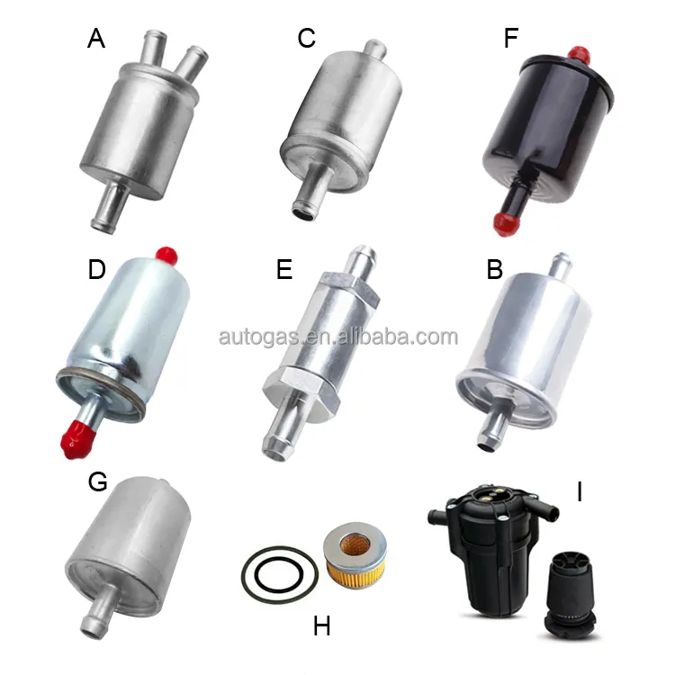 Filtro gas tutti i modelli-alluminio-acciaio-zinco kit sistemi motore Auto kit gpl altre parti del motore gpl benzina Auto