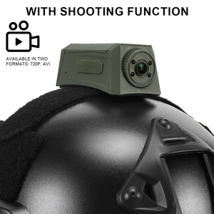 Caméra de casque tactique 1080P Sport avec fonction vidéo et photo, accessoires de photographie pour cosplay CS, chasse - Product Image 1