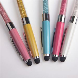 High Quality Custom Logo Advertising 1.0mm Writing Width Crystal Touch for Stylus <b>Pen</b> Promotional Gift Metal Material for Office - Product Image 3