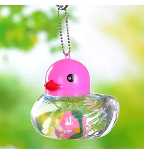 Mini aquarium portable en plastique transparent pour enfants, boîte de reproduction pour poissons rouges et tortues - Product Image 3