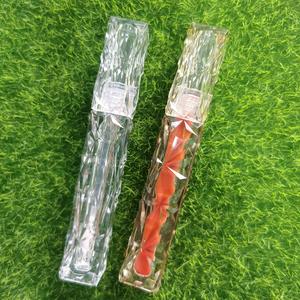 CY333 Stok MOQ 100PCS Baru Bentuk Kristal Bening 2.5ML Tabung Lipgloss Kosong Grosir Botol Lip Gloss Persegi Dengan Kotak Kertas - Product Image 5