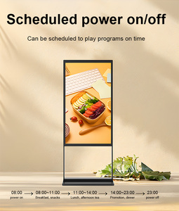 43 50 55 65 Inch Vertical Interactive Software Wifi Lcd Advertising Display Floor Standing <strong>Android</strong> <strong>Digital</strong> <strong>Signage</strong> <strong>Player</strong> - Product Image 5