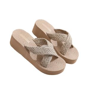 Sandali da <span class=keywords><strong>Donna</strong></span> in <span class=keywords><strong>Paglia</strong></span> all'Ingrosso, <span class=keywords><strong>Ciabatte</strong></span> Economiche alla Moda, Infradito per Donne - Product Image 2