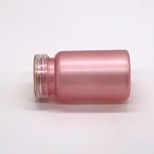 Çocuk güvenlik kapakları ile ilaç sınıfı 100cc PET buzlu plastik tıbbi hap şişesi Tablet ilaç şişesi - Product Image 3