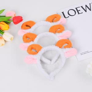 ربطة رأس عصرية رائجة لطيفة للفتيات من القطيفة ، مجموعة ذيل مخصصة ، رباط رأس عادي - Product Image 2